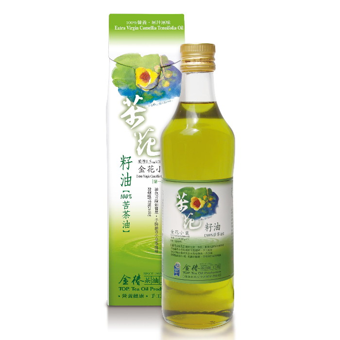 苗栗金椿｜金花小果苦茶油/500ml