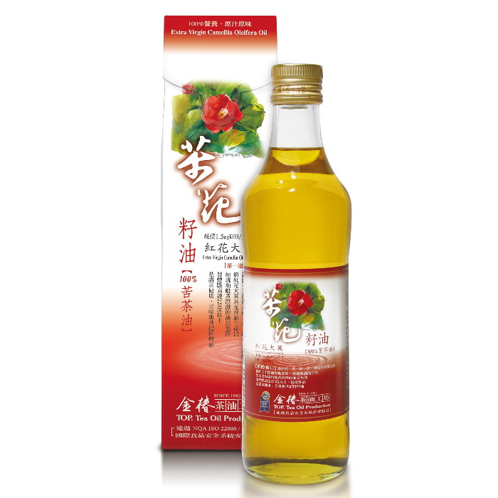 苗栗金椿｜紅花大果苦茶油/500ml