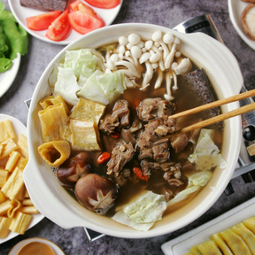 國產羊肉｜蔬菜羊肉爐/600g*2入/盒 (一盒兩包入)