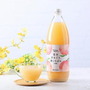 日本信州水蜜桃果汁1000ml/瓶